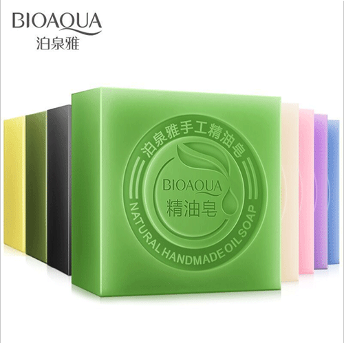 竹炭手工皂薰衣草 精油皂美肤洁面香皂手工皂洁面产品