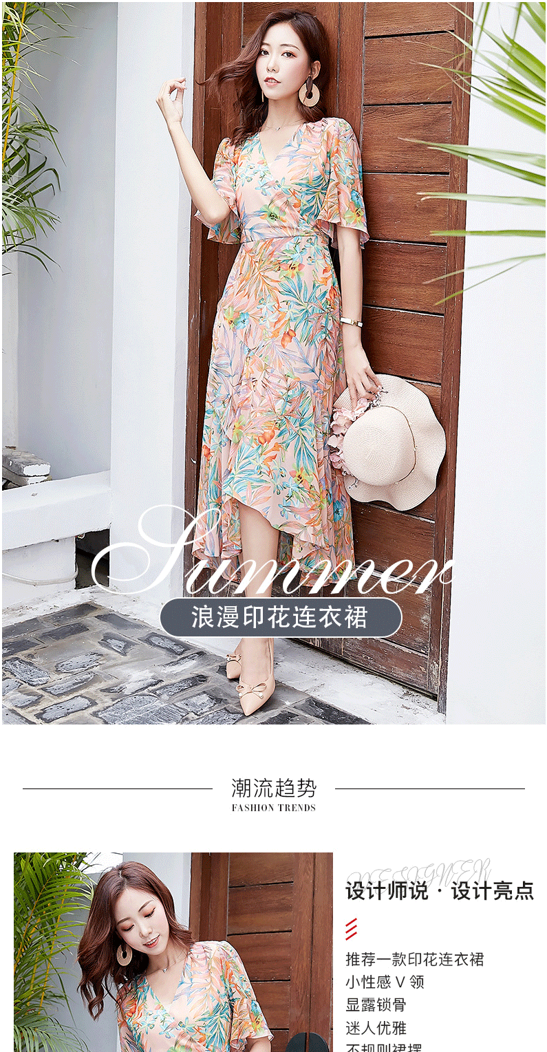 雪纺连衣裙_2019夏季新款名媛女装v领中长裙子荷叶边碎花雪纺---阿里巴巴_01.png